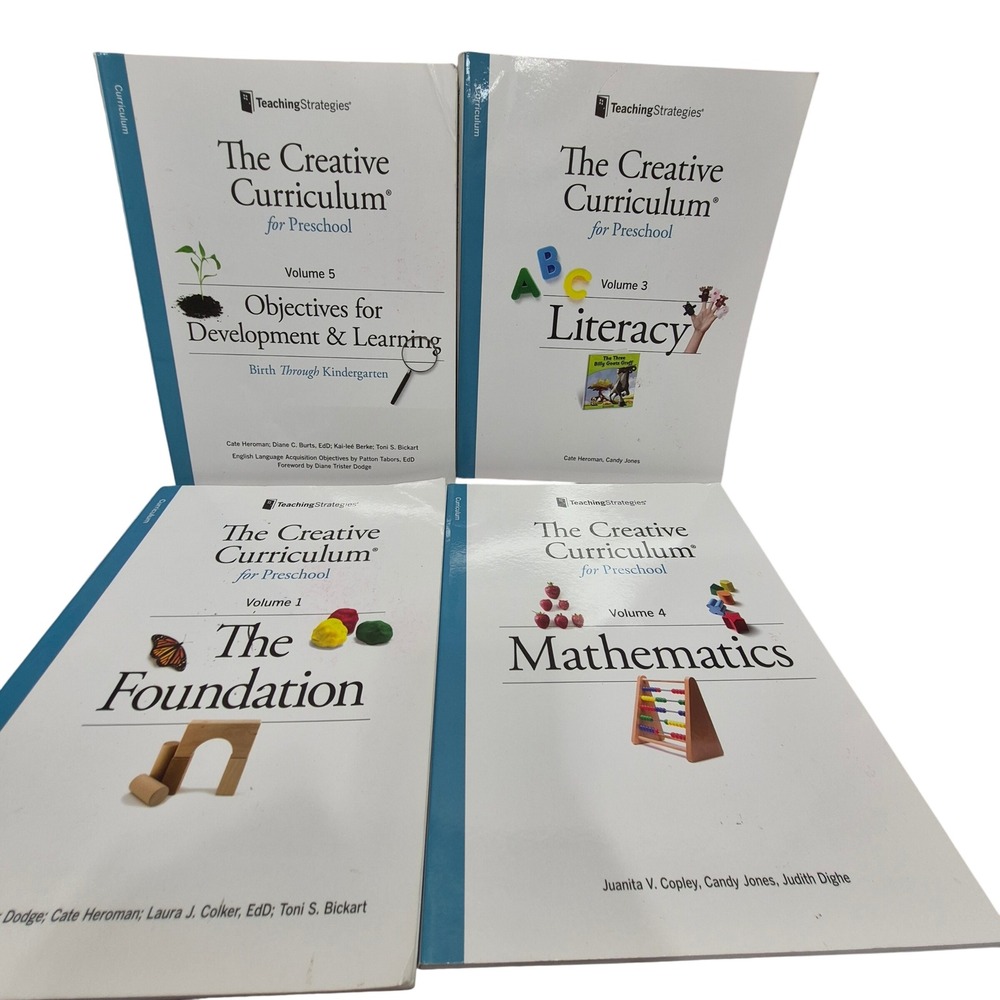 Teaching Strategies The Creative Curriculum for Preschool Vols 1 3 4 5 5th Ed